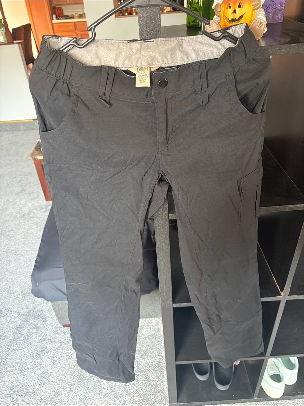Duluth Trading Co Black Cargo Pants